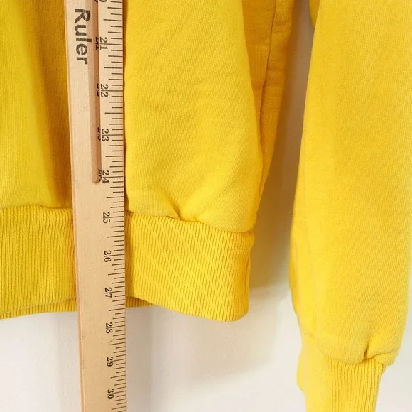 North Sails Sweater Men L Yellow Organic Cotton Crewneck Sweatshirt Light ECO - Picture 9 of 16